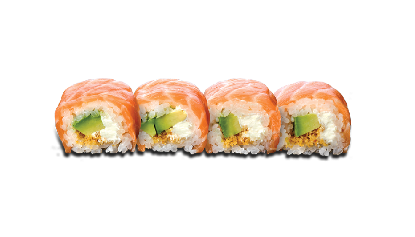 CRISPY SALMON ROLL 4 pcs. CRISPY SALMON ROLL 4 pcs.