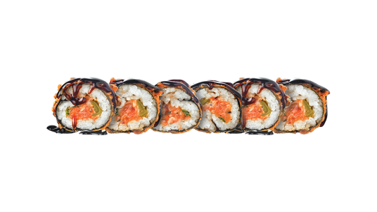 SPICY SALMON TEMPURA 6 PCS.