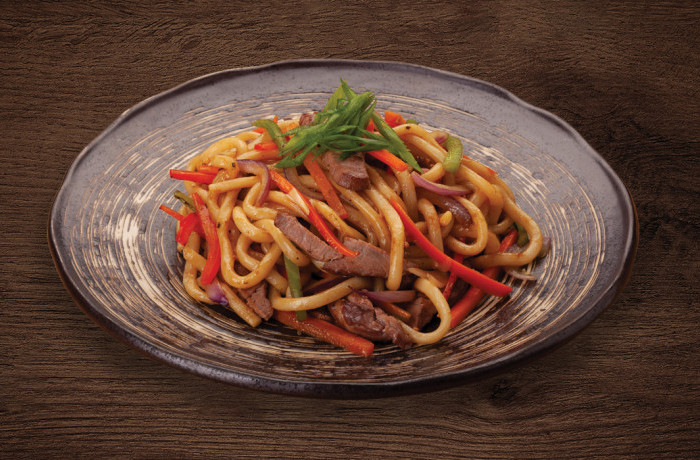 NOODLES WITH TENDER BEEF