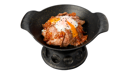 DONBURI WITH BEEF