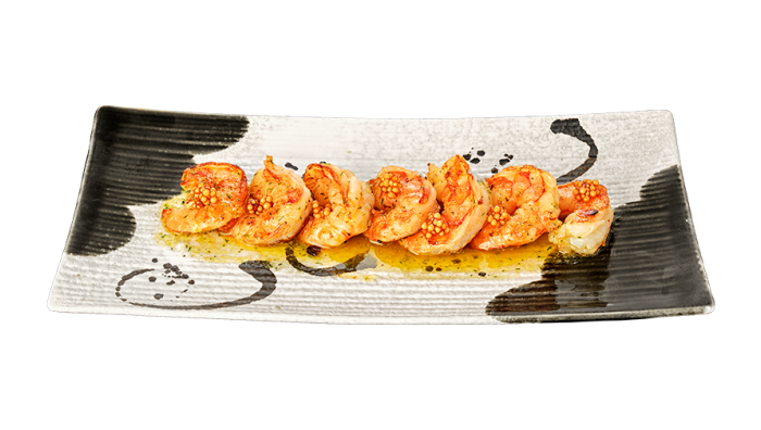 SHRIMPS TEPPANYAKI